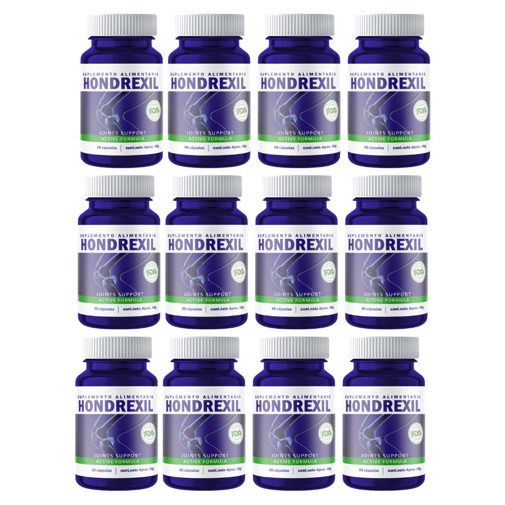HONDREXIL 60 CÁPSULAS 1600 mg por Dosis X12